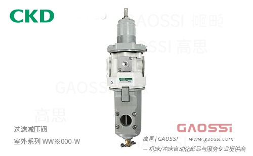 CKD 喜开理 过滤减压阀 室外系列 WW※000-W - GAOSSI