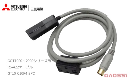 MITSUBISHI 三菱电机 RS-422通信电缆GT10-C10R4-8PC 人机界面GOT1000,GOT2000系列HMI用