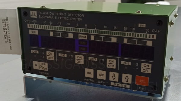 【案例CASE】：温州客户|SUGIYAMA SYSTEM 杉山电机 PS-464下死点检测装置カス上がり検出器