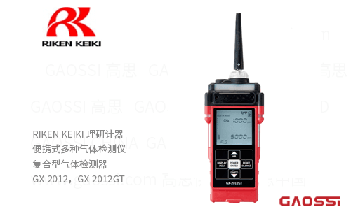 RIKEN KEIKI 理研计器 便携式多种气体检测仪 复合型气体检测器 GX-2012,GX-2012GT