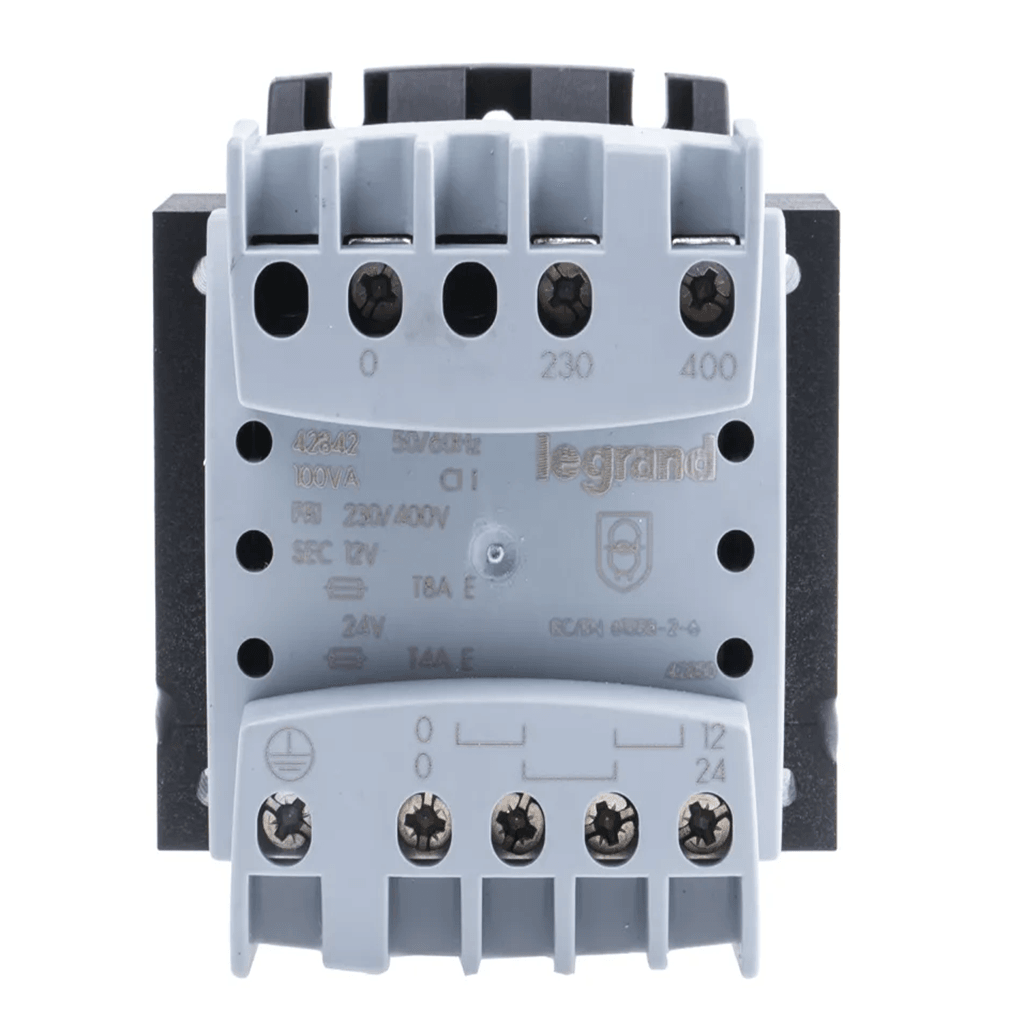 Legrand 罗格朗 面板变压器 042842,100VA ,面板安装 230~400V AC,12/24V
