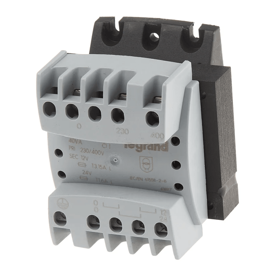 Legrand 罗格朗 面板变压器 0 428 40 40VA ,面板安装 40VA,230~400V AC,12/24V
