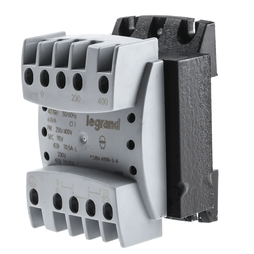 Legrand 罗格朗 面板变压器 042786,63VA ,面板安装 230~400V AC,115V/230V
