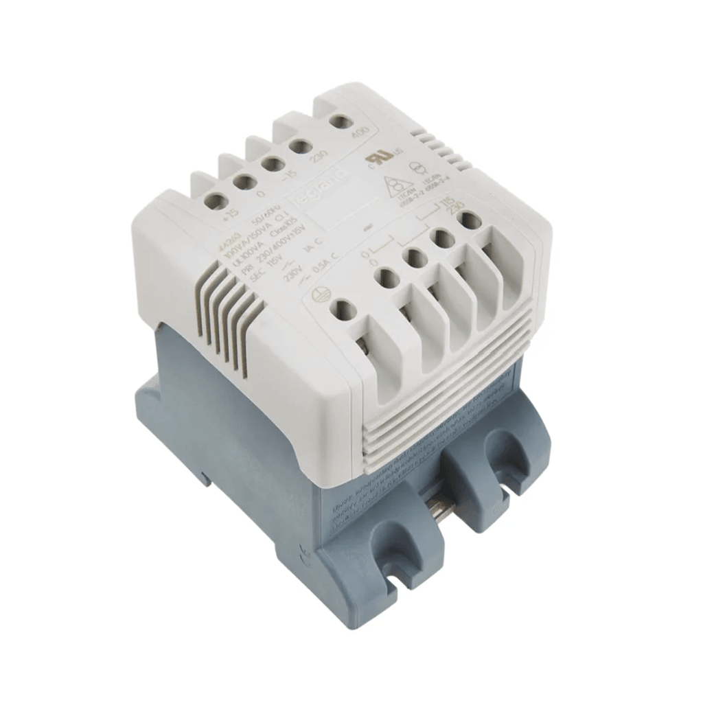Legrand 罗格朗 控制与信号变压器 044263,100VA,DIN导轨安装230~400V AC,24V 隔离变压器