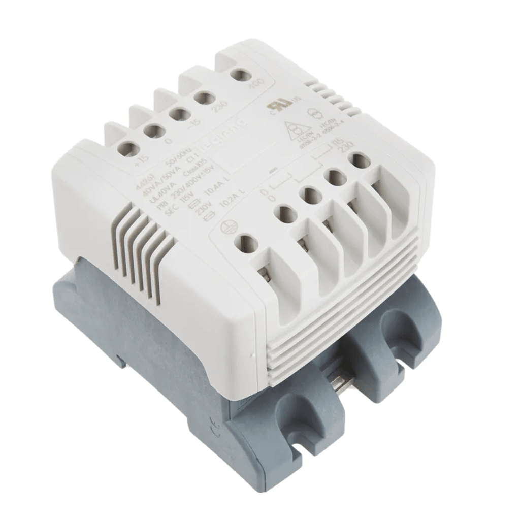 Legrand 罗格朗 控制与信号变压器 044261,40VA, DIN导轨230~400V AC,115/230V单相隔离变压器