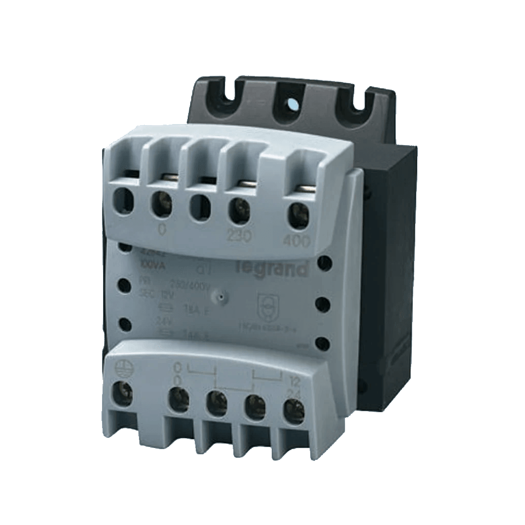 Legrand 罗格朗 面板变压器 04284,220VA,DIN导轨安装230~400V AC,12/12V单相隔离变压器