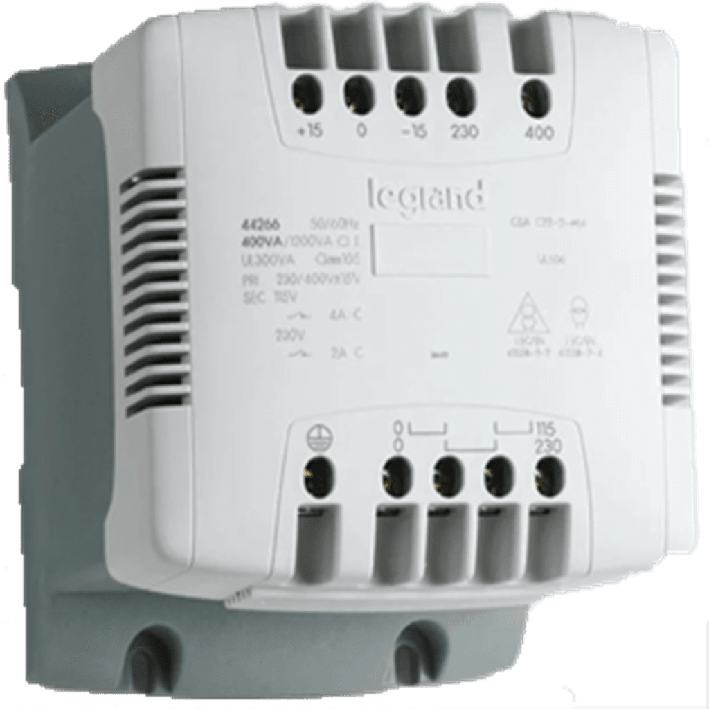 Legrand 罗格朗 控制与信号变压器 044266,400VA, 底盘安装230~400V AC,115V单相安全隔离变压器
