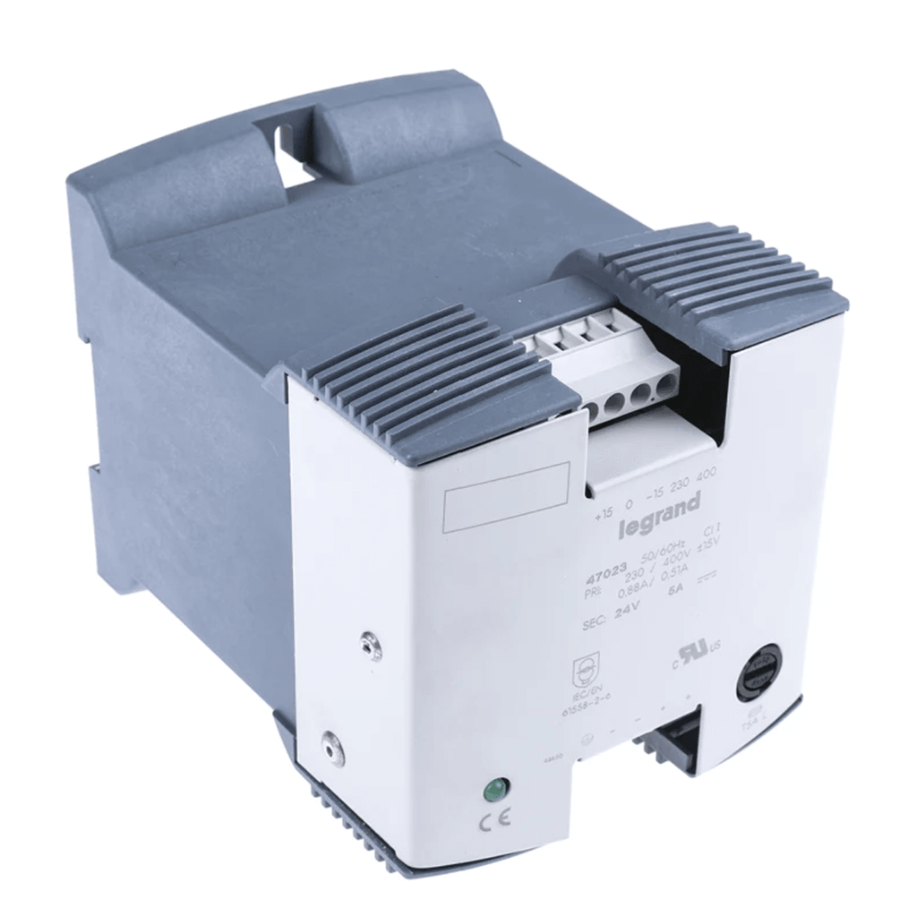 Legrand 罗格朗 单相线性导轨电源 047023,120W, DIN导轨230~400V AC,24V DC