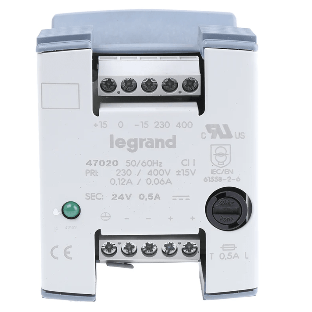 Legrand 罗格朗 单相线性导轨电源 047020,12W , DIN导轨230~400V AC,24V DC