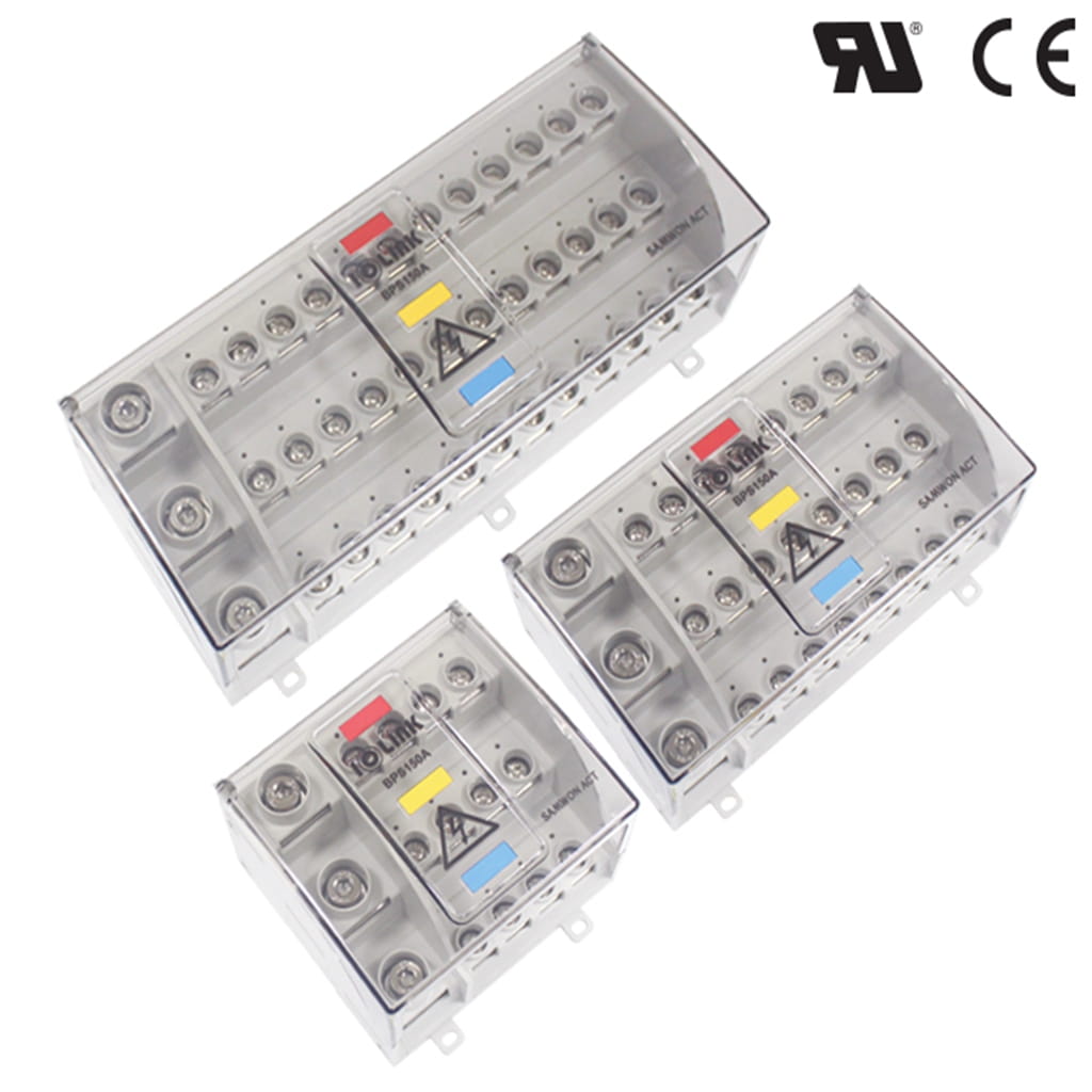 SAMWON ACT 三元 BPS系列 配线型母排式配电模块BPS100A-M6/4M5,BPS100A-M6/8M5, BPS100A-M6/12M5,BPS150A-M8/4M5