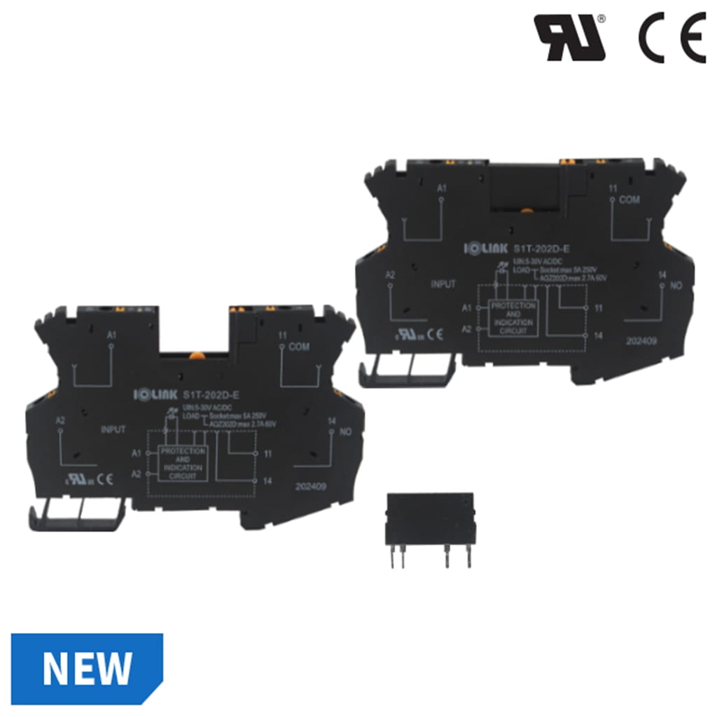 SAMWON ACT 三元 S1T-E系列 1点型, Push-in型端子台 S1T-202D-E 继电器终端