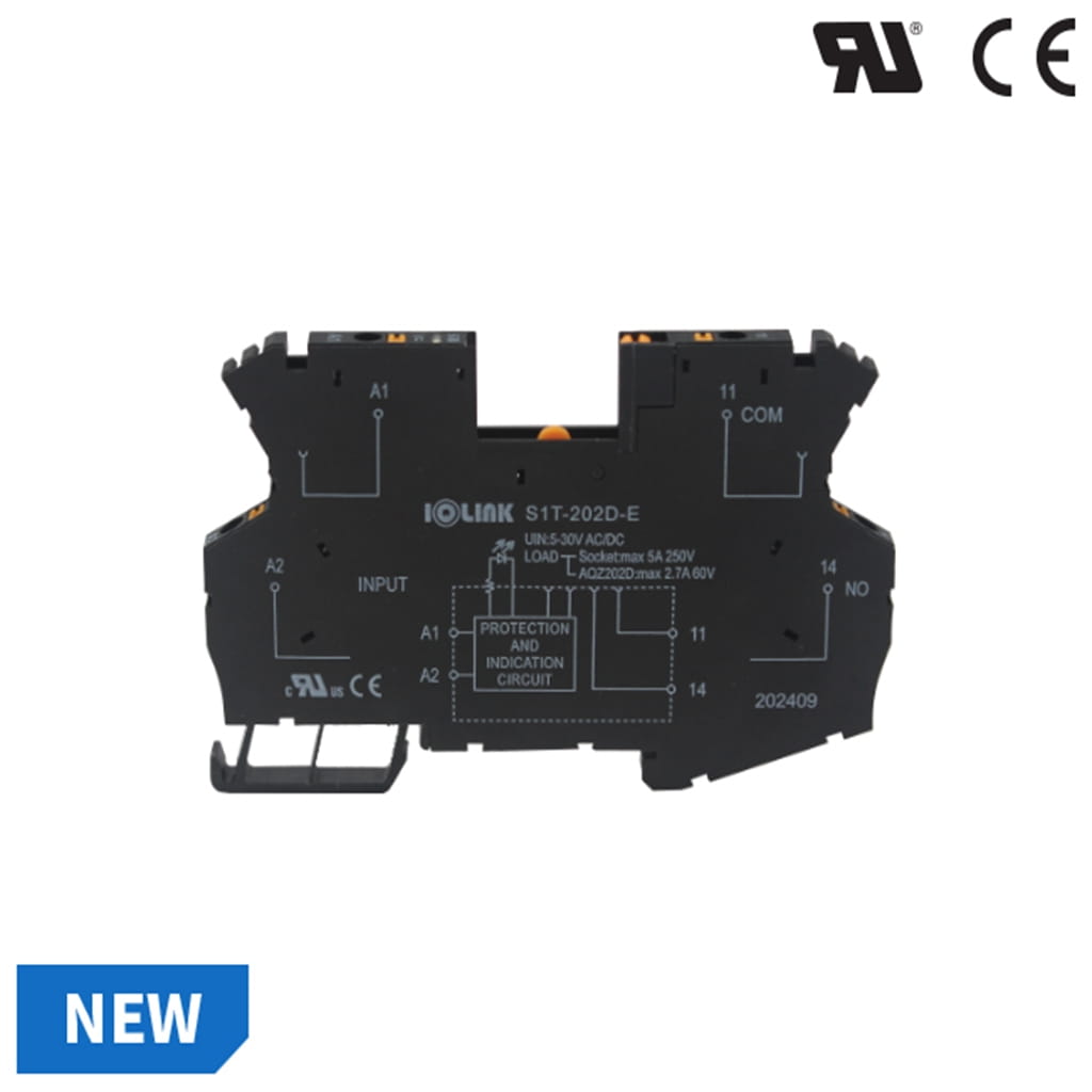 SAMWON ACT 三元 S1T-E系列 1点型, Push-in型端子台 S1T-202D-E 继电器终端
