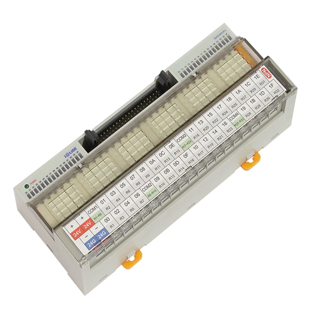 SAMWON ACT 三元 R32F系列 小型继电器终端32点,端子台分离型R32F-YNT,R32F-YPT,R32F-NS5A-40P,R32F-PS5A-40P