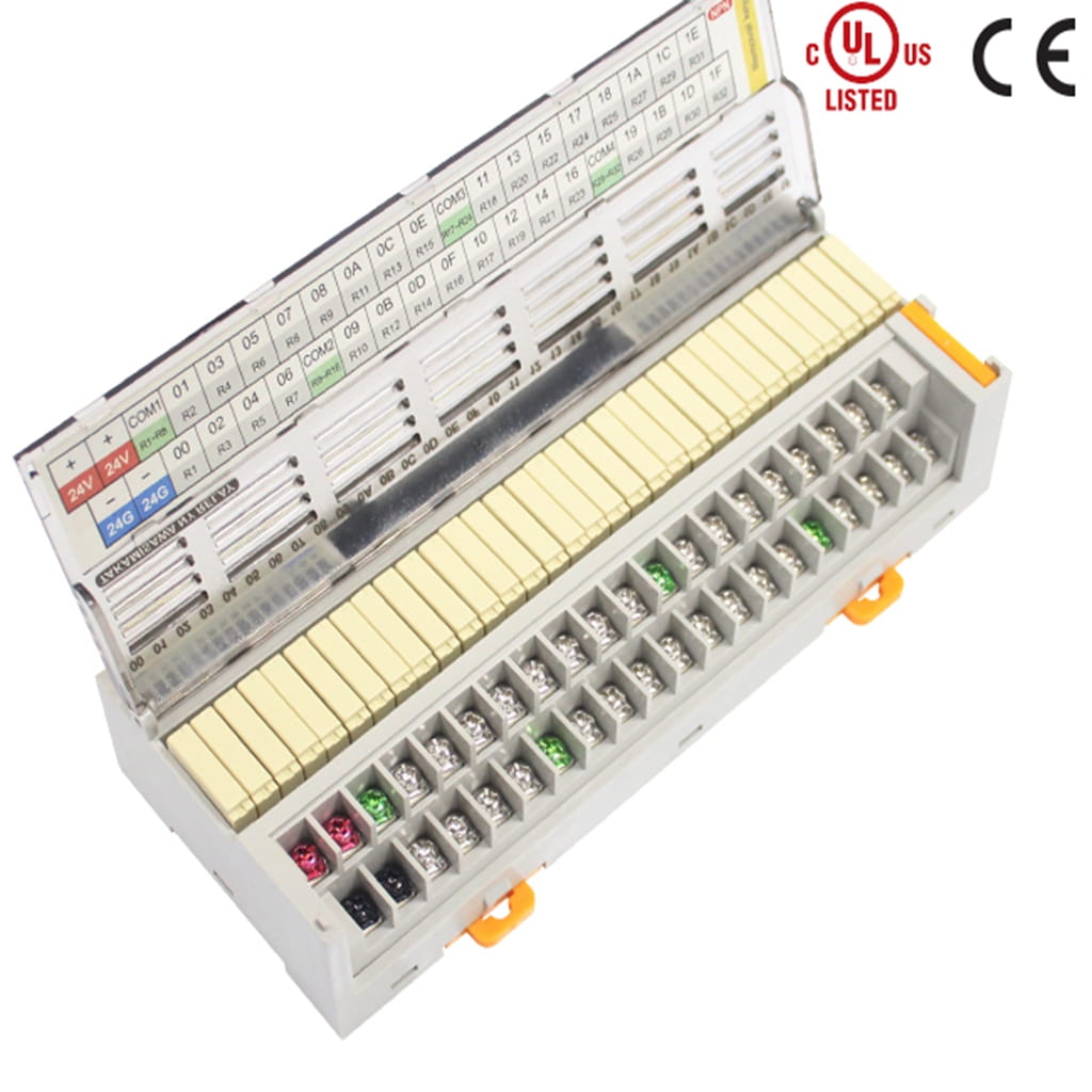 SAMWON ACT 三元 R32C系列继电器终端 32点,负载侧8点32C-YNT,R32C-YPT,R32C-YNT-UL,R32C-YPT-UL,R32C-NS5A-40P,R32C-PS5A-40P