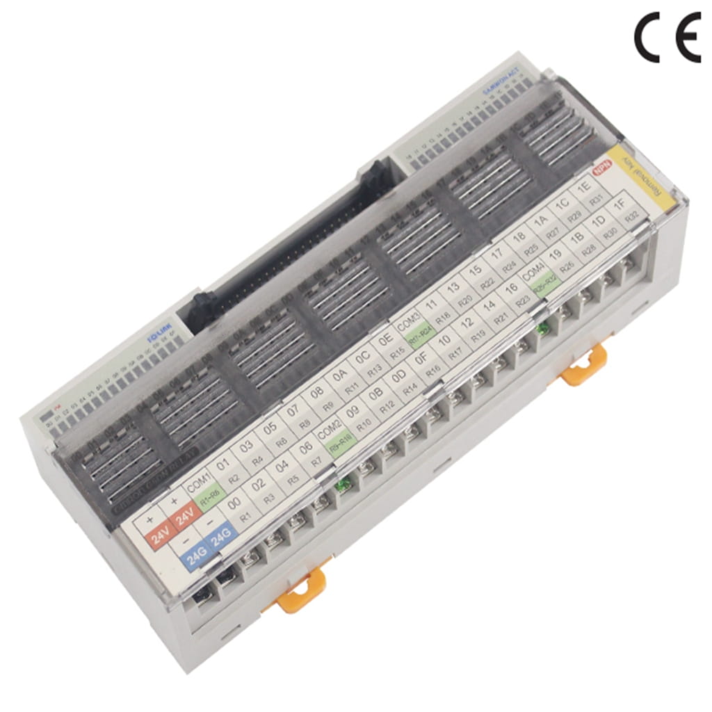 SAMWON ACT 三元 R32C-G6DN系列继电器终端 R32C-NT-G6DN,R32C-PT-G6DN,32点,OMRON G6DN继电器