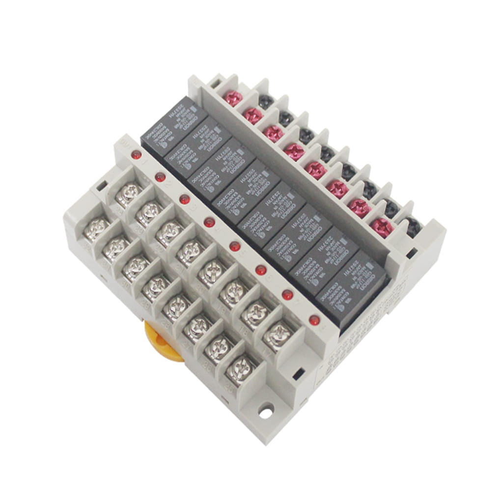SAMWON ACT 三元 R8G-24V 继电器终端8点 安装OMRON G6B继电器
