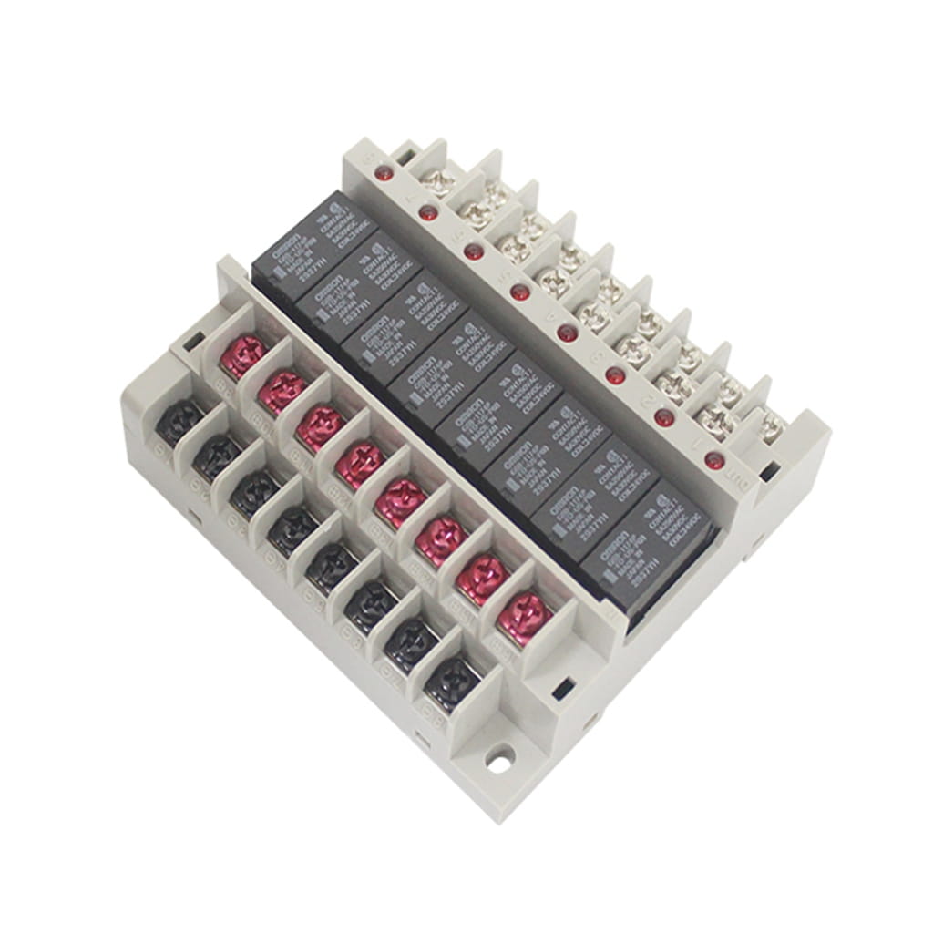 SAMWON ACT 三元 R8G-24V 继电器终端8点 安装OMRON G6B继电器