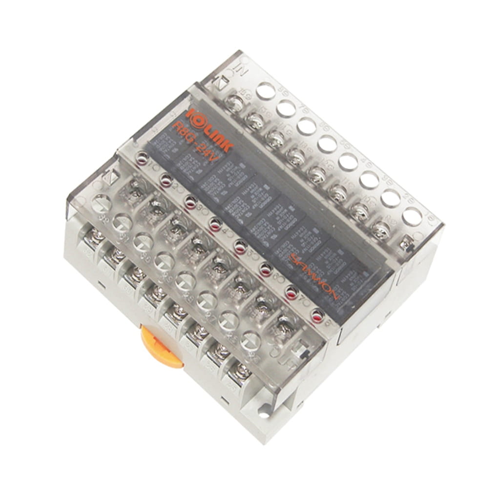 SAMWON ACT 三元 R8G-24V 继电器终端8点 安装OMRON G6B继电器