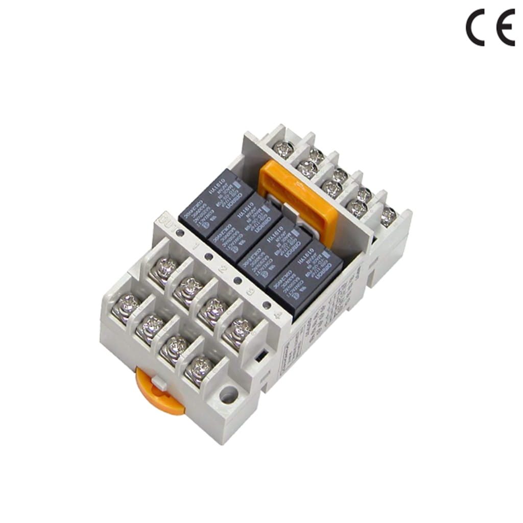 SAMWON ACT 三元 R4G-24V 继电器终端 4点,OMRON G6B继电器