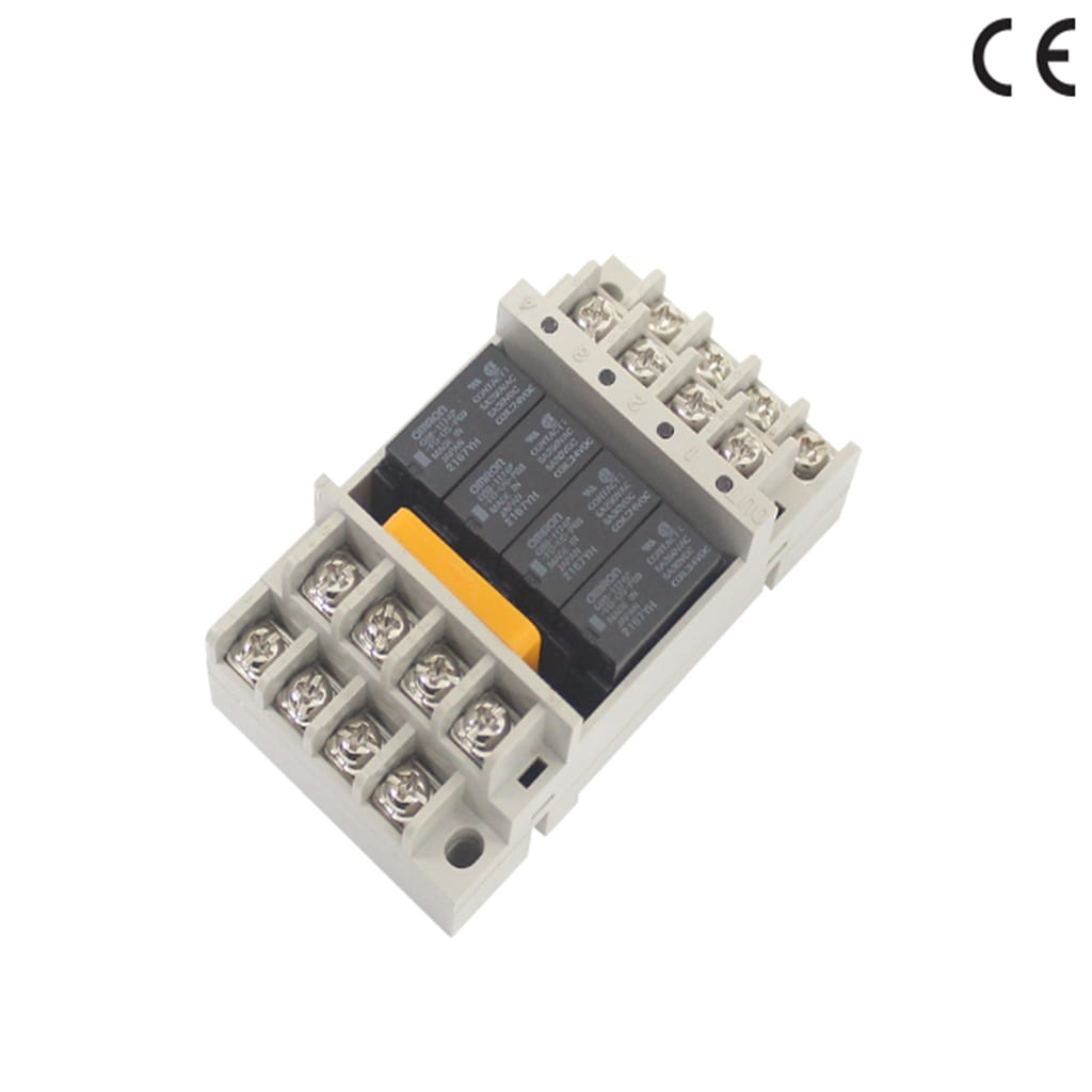 SAMWON ACT 三元 R4G-24V 继电器终端 4点,OMRON G6B继电器