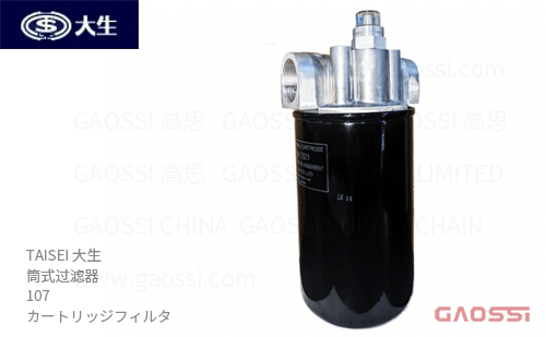 TAISEI 大生 筒式过滤器 107系列 107-10-2-10U-DK,107-10-2-3C-DK,107-10-2-W-DK,107-10-2-10U-DV,107-10-2-3C-DV,カートリッジフィルタ