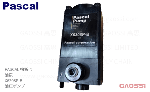 PASCAL 帕斯卡 油泵 X6308P-B 油圧ポンプ オイルポンプ 油压泵